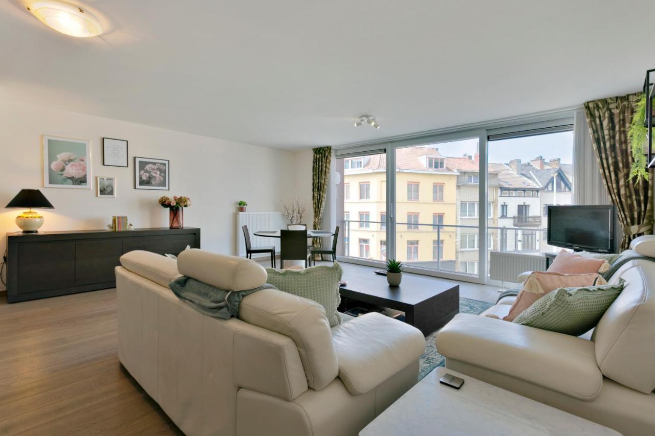 Lichtrijk Appartement Oostende Luaran gambar